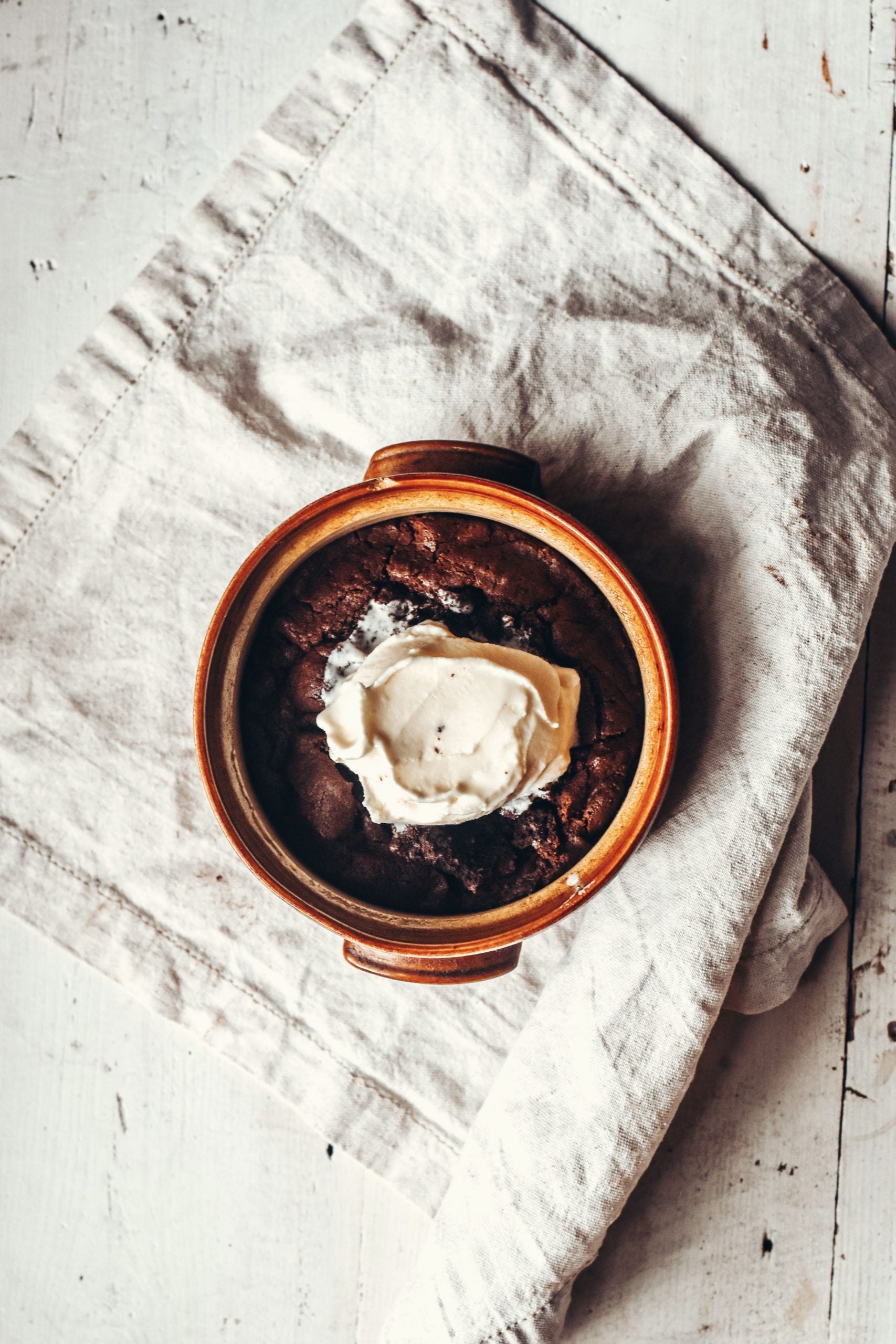 Tahini Chocolate Pudding