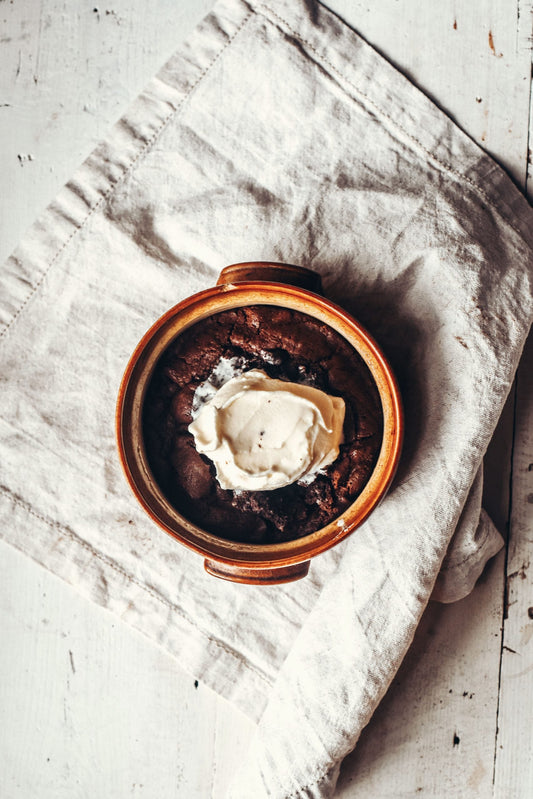Tahini Chocolate Pudding