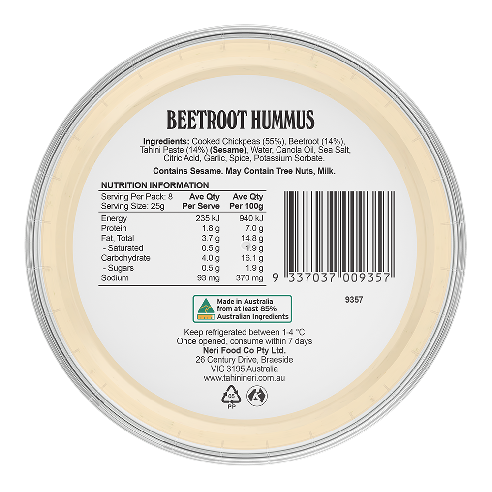 Beetroot Hummus