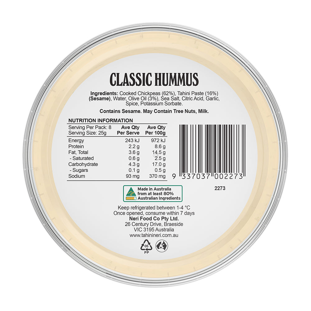 Classic Hummus