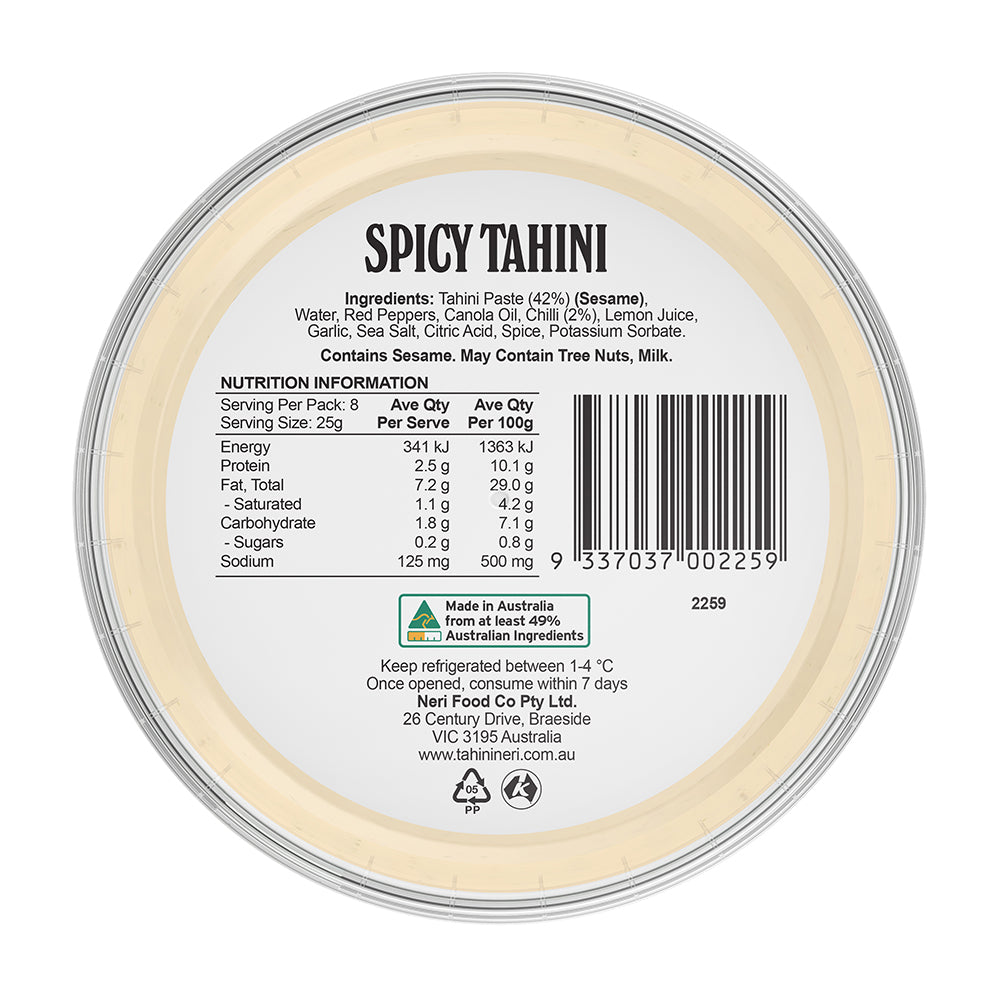 Spicy Tahini