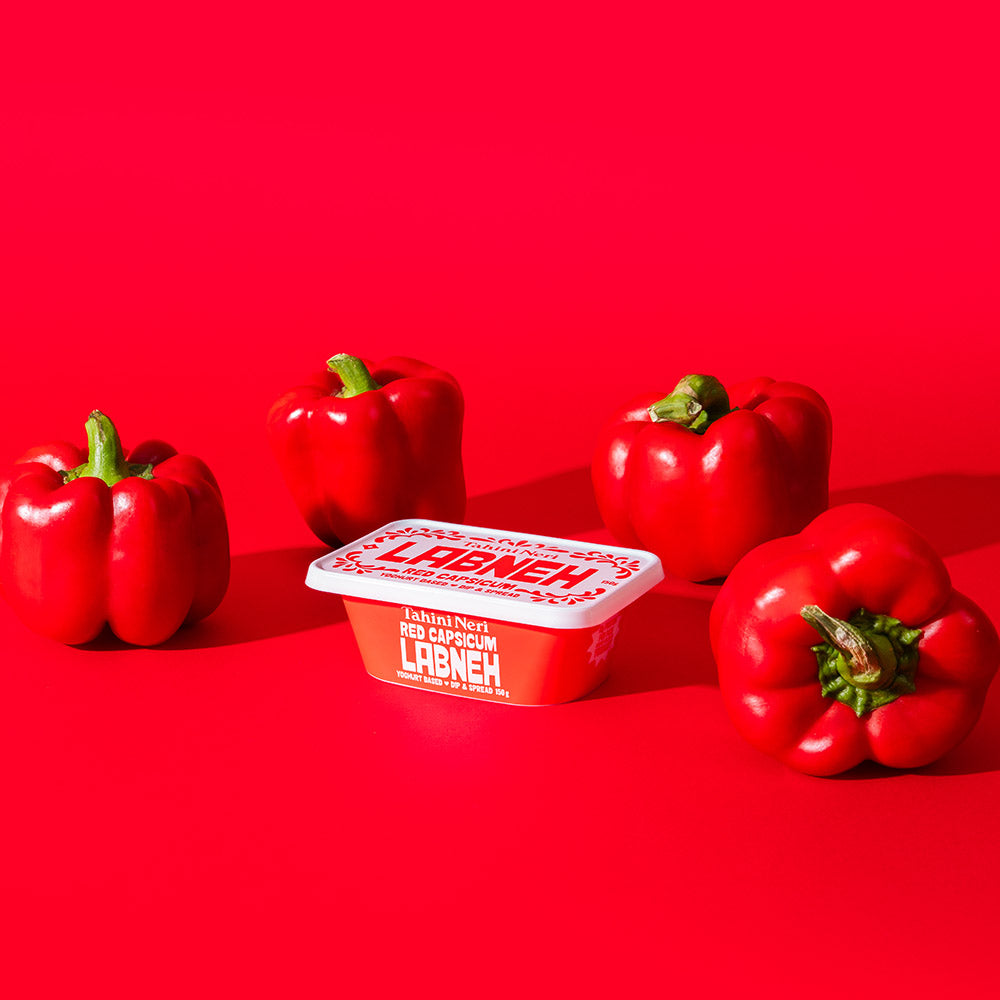 Red Capsicum Labneh