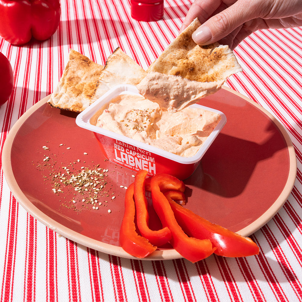 Red Capsicum Labneh