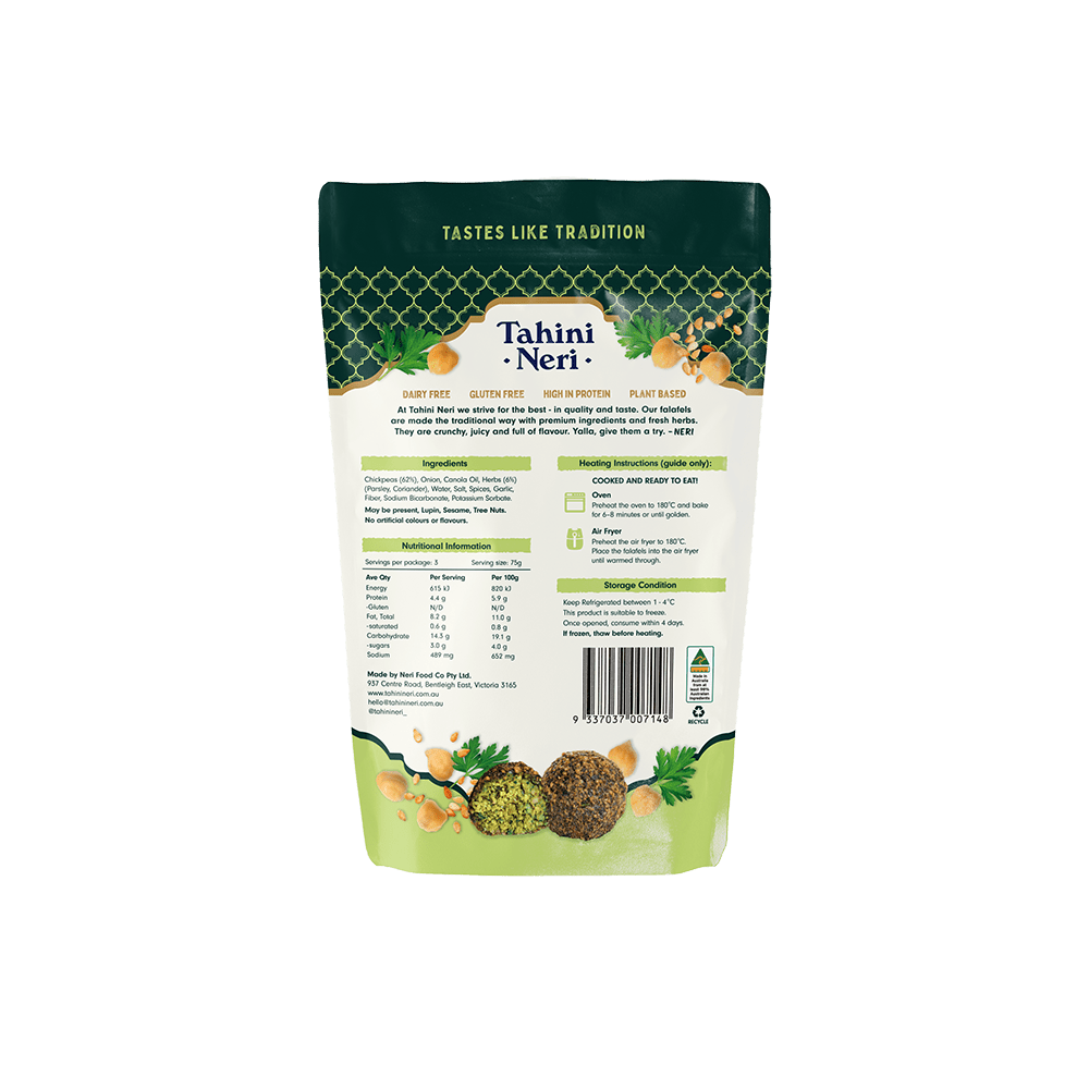 Falafel - Tahini Neri