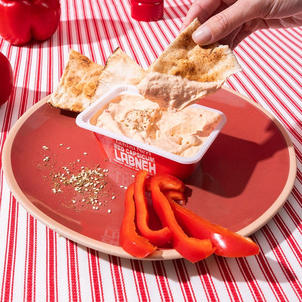 Red Capsicum Labneh - Tahini Neri